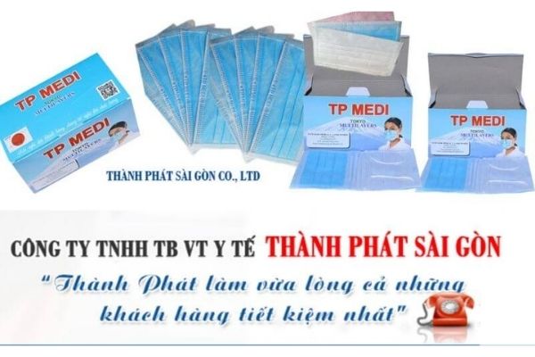 Thành Phát Sài Gòn Co.,Ltd – Nguồn hàng cung khẩu trang y tế giá sỉ