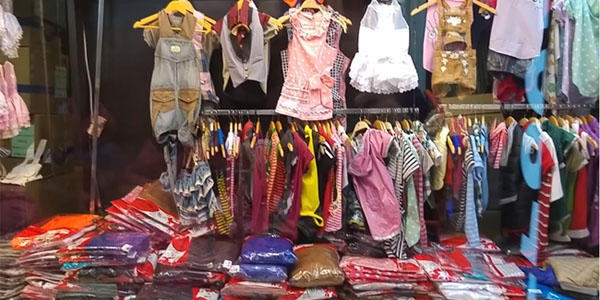 Nguồn sỉ quần áo trẻ em từ chợ đầu mối