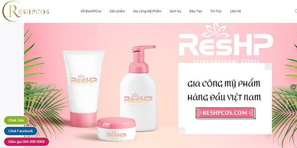 Gia công mỹ phẩm trọn gói ResHPCos